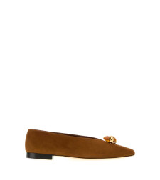 [Jimmy Choo] Flat shoes FW26 MARGOTFLATBSB TANAMBER