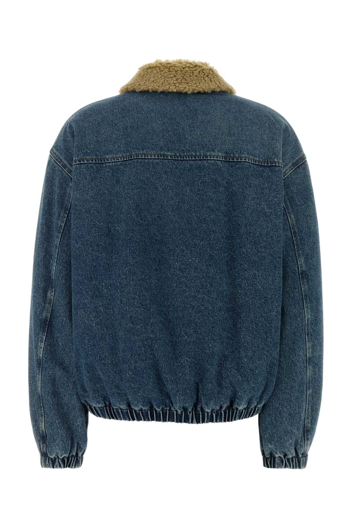 [Miu Miu] Denim Jacket FW26 GWB317SOOO192U F0008