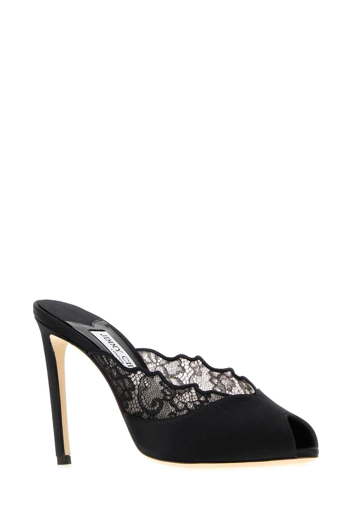 [Jimmy Choo] Sandals FW26 BRIGITTEMULE100WAN BLACK