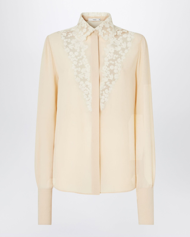 [Fendi] Shirts Long Sleeve FW26 FS8381B1UK