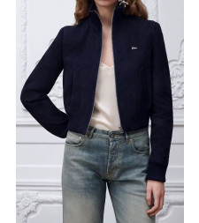 [Christian Dior] Leather Jacket FW26 645V42A2C03