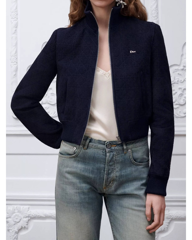 [Christian Dior] Leather Jacket FW26 645V42A2C03