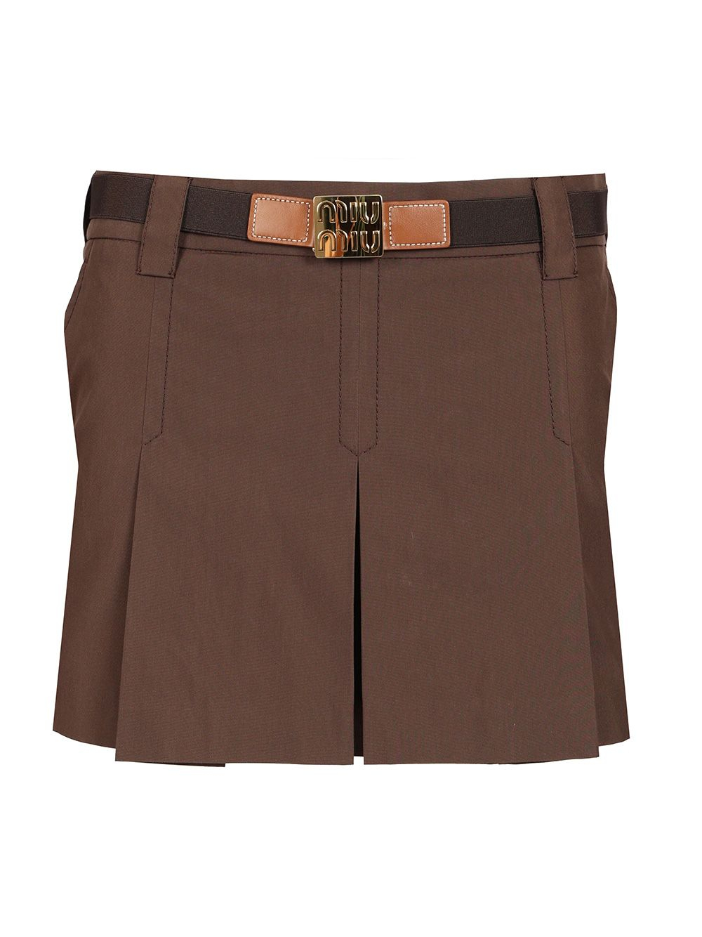 [Miu Miu] Mini skirt FW25 MG2485 S OOO 12NSF0324