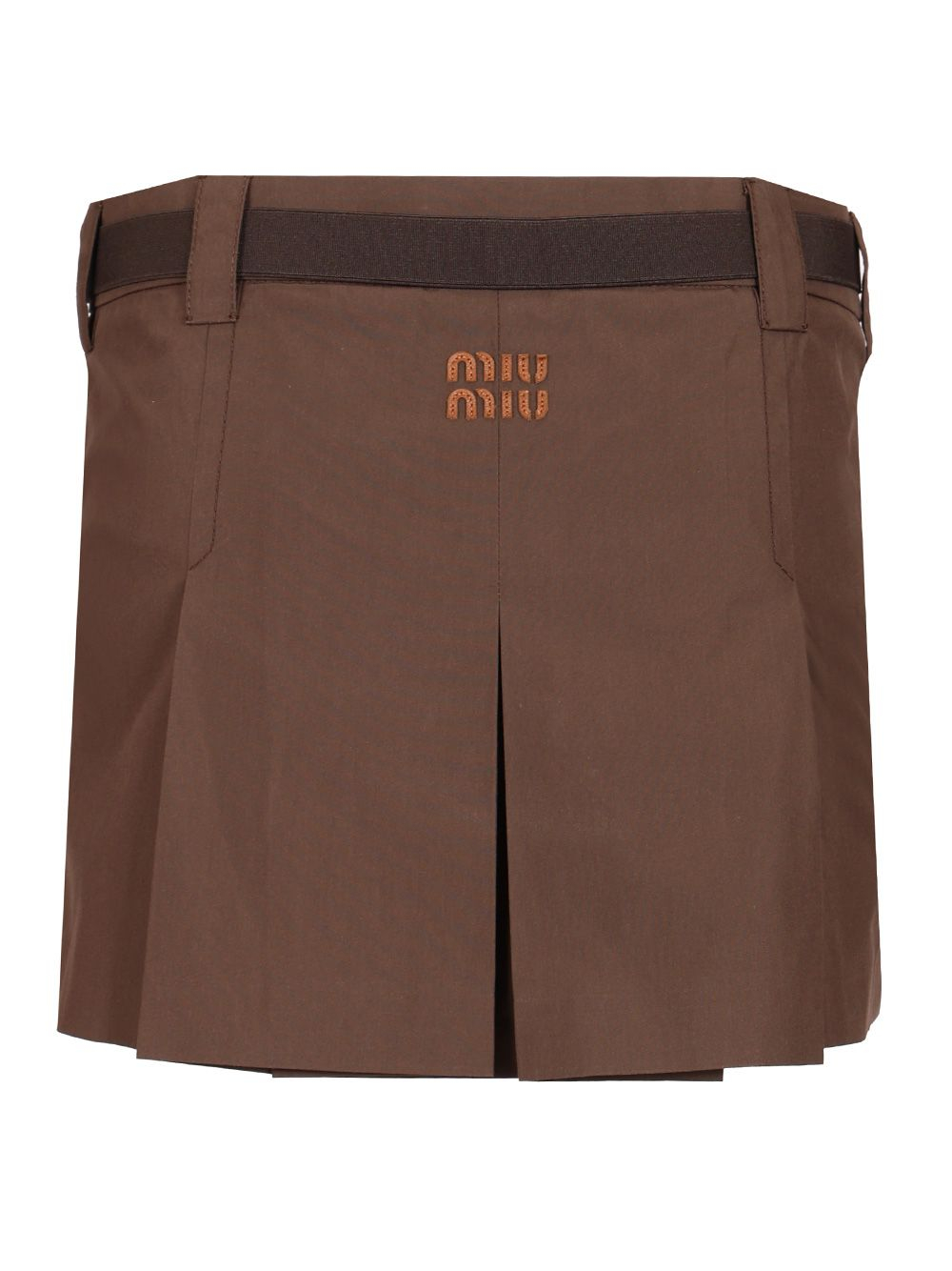 [Miu Miu] Mini skirt FW25 MG2485 S OOO 12NSF0324