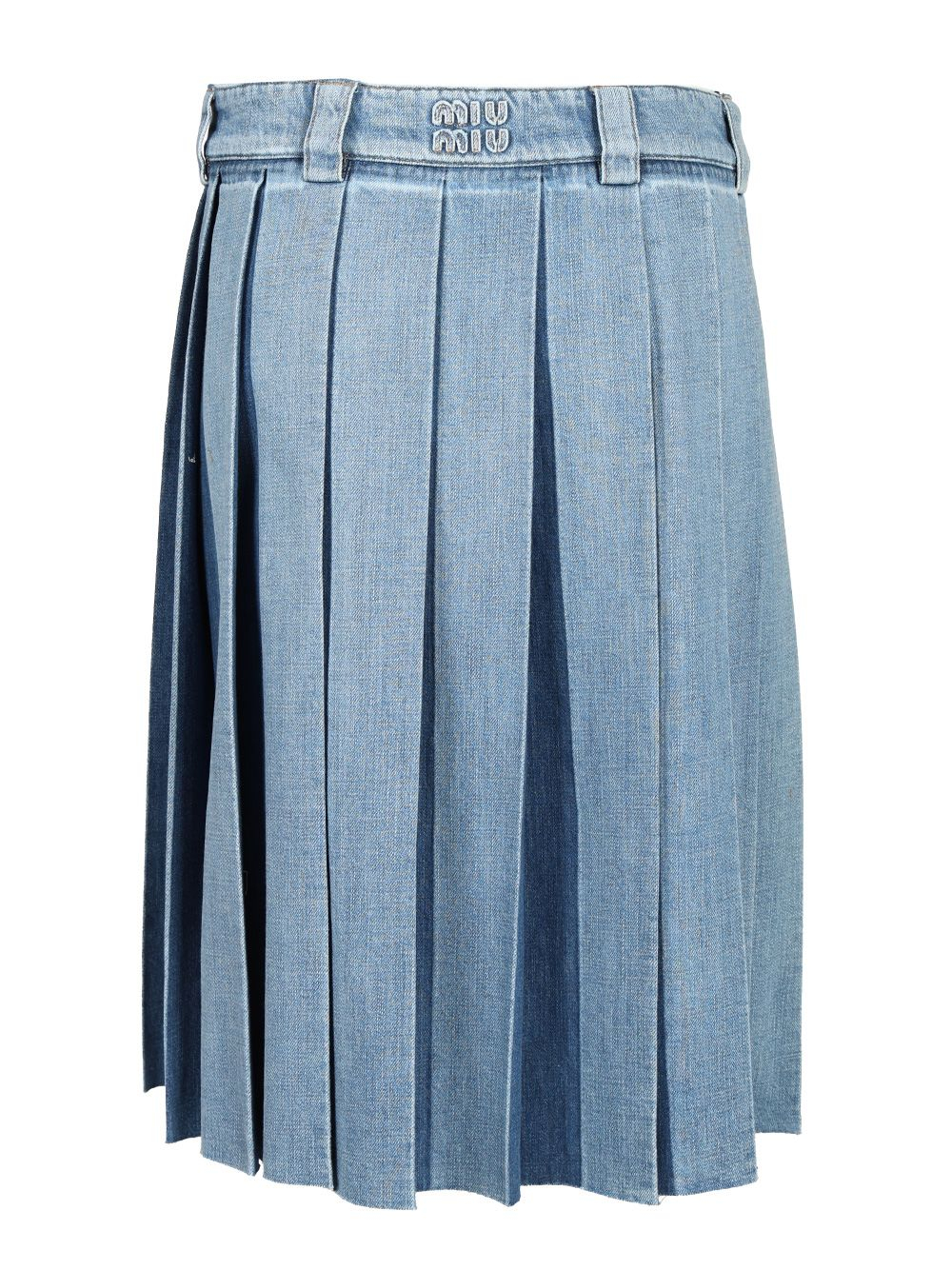 [Miu Miu] Midi skirt FW25 GWD279 S 231 17GGF0076