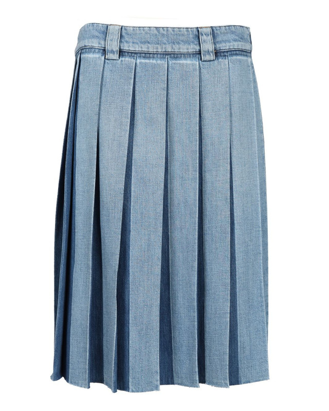 [Miu Miu] Midi skirt FW25 GWD279 S 231 17GGF0076