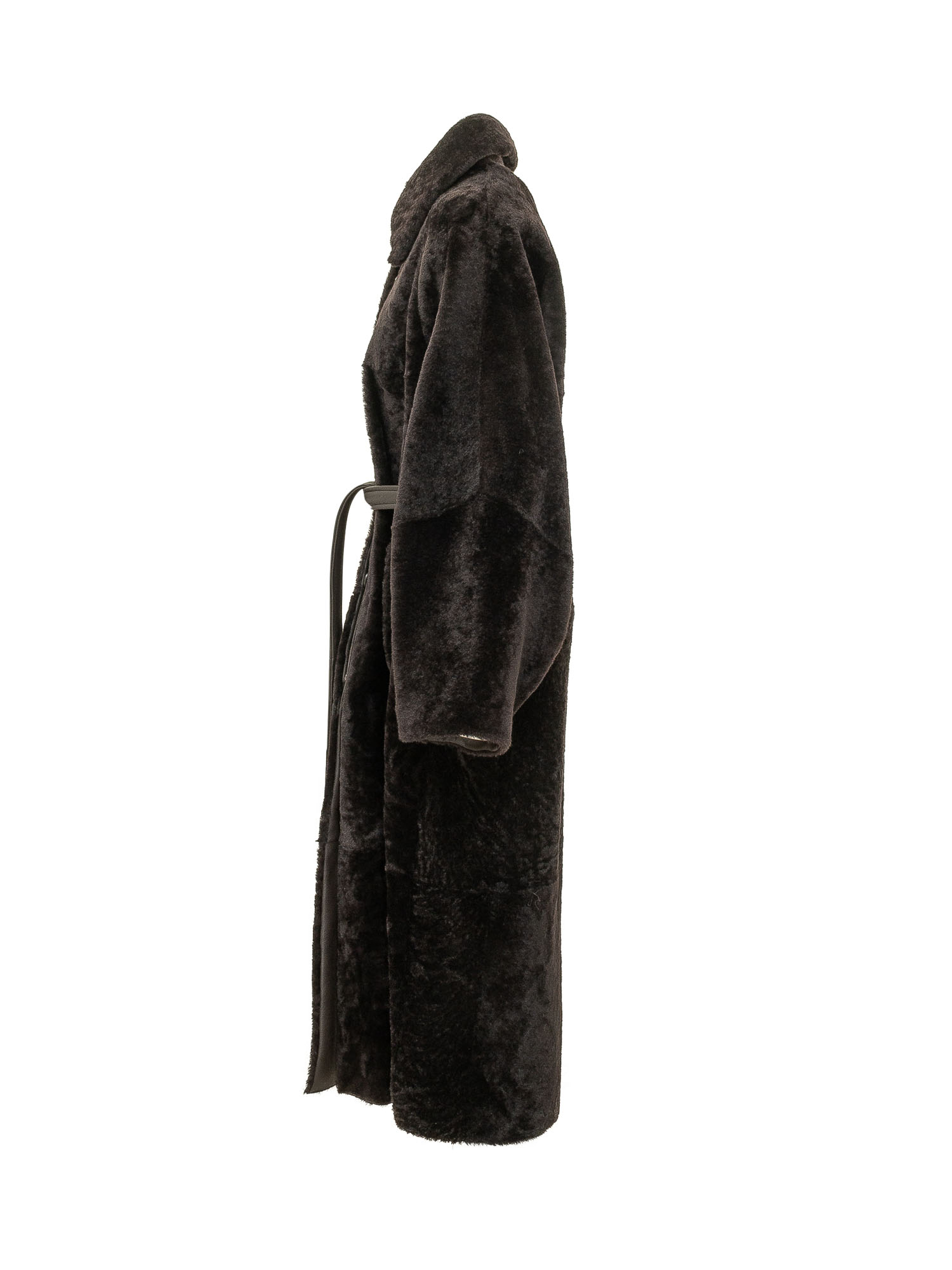 [Blancha] Fur Jacket FW26 26190300 CIOCCOLATO