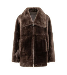 [Blancha] Fur Jacket FW26 26100302 QUERCIA
