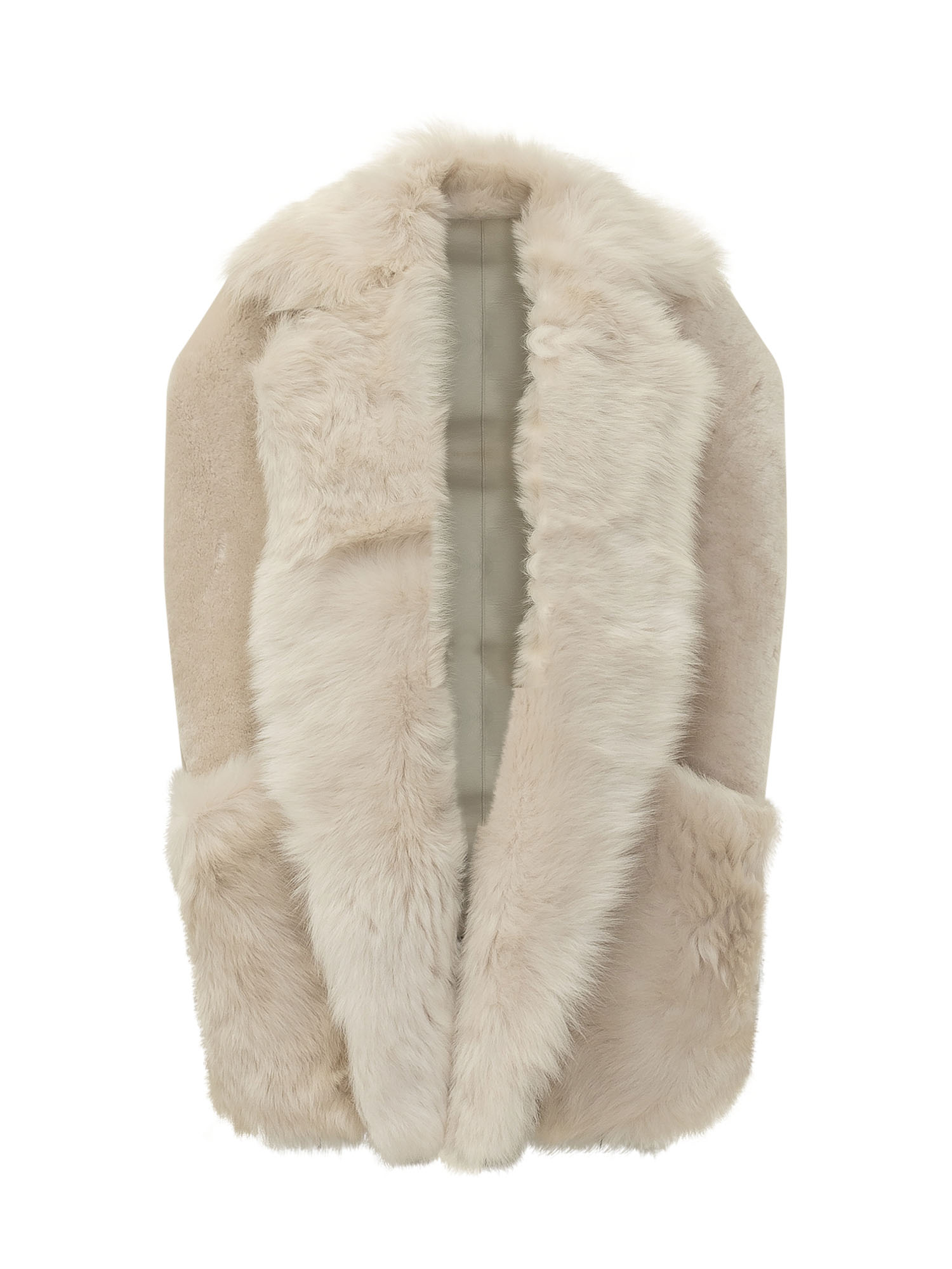 [Blancha] Fur Jacket FW26 26021300 BURRO