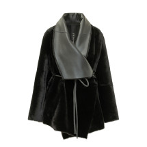 [Blancha] Fur Jacket FW26 26016300 NERO