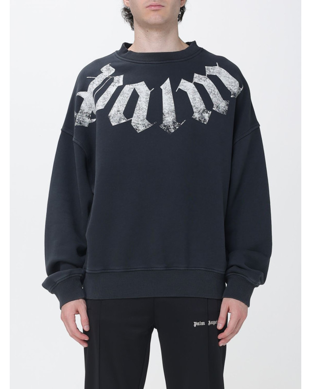 [Palm Angels] Sweatshirt FW26 PAMBA04F26FL01 BLACK