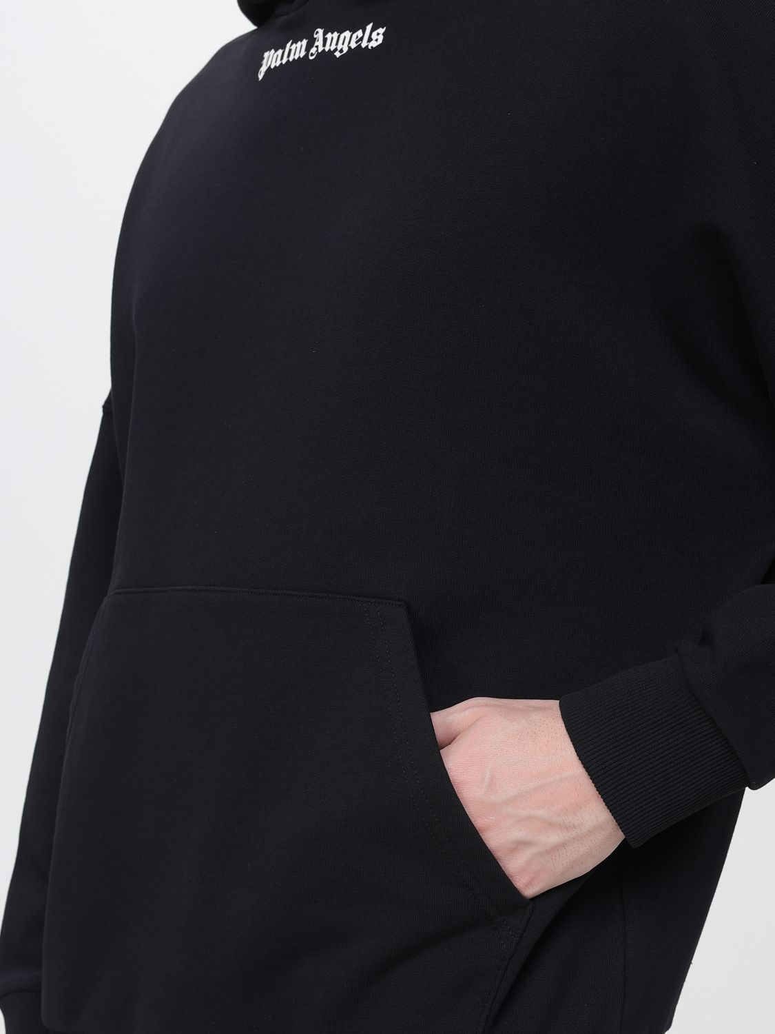 [Palm Angels] Sweatshirt FW26 PAMBB02F26FL01 BLACK