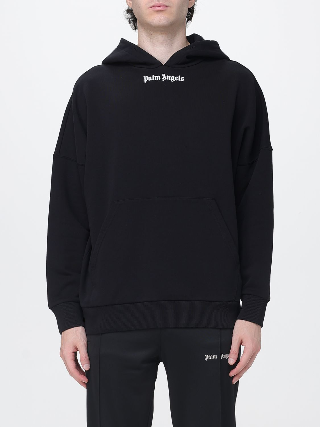 [Palm Angels] Sweatshirt FW26 PAMBB02F26FL01 BLACK