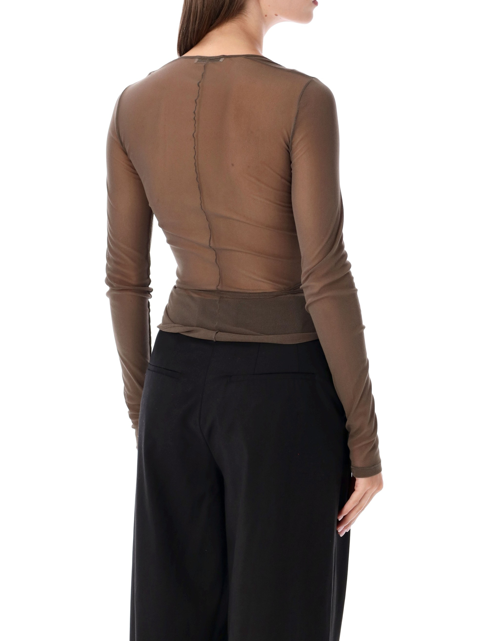 [LEMAIRE] T-shirts Long Sleeve FW26 TS0052LJ1070BR423
