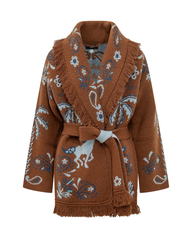 [Alanui] Cardigan FW26 LWHB064E26KNI003 6442
