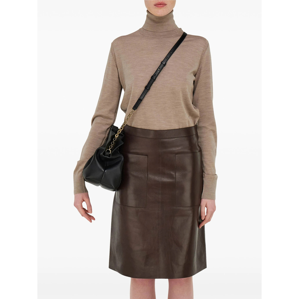 [Ferragamo] Shoulder bag FW26 219960 0783286 BLONE