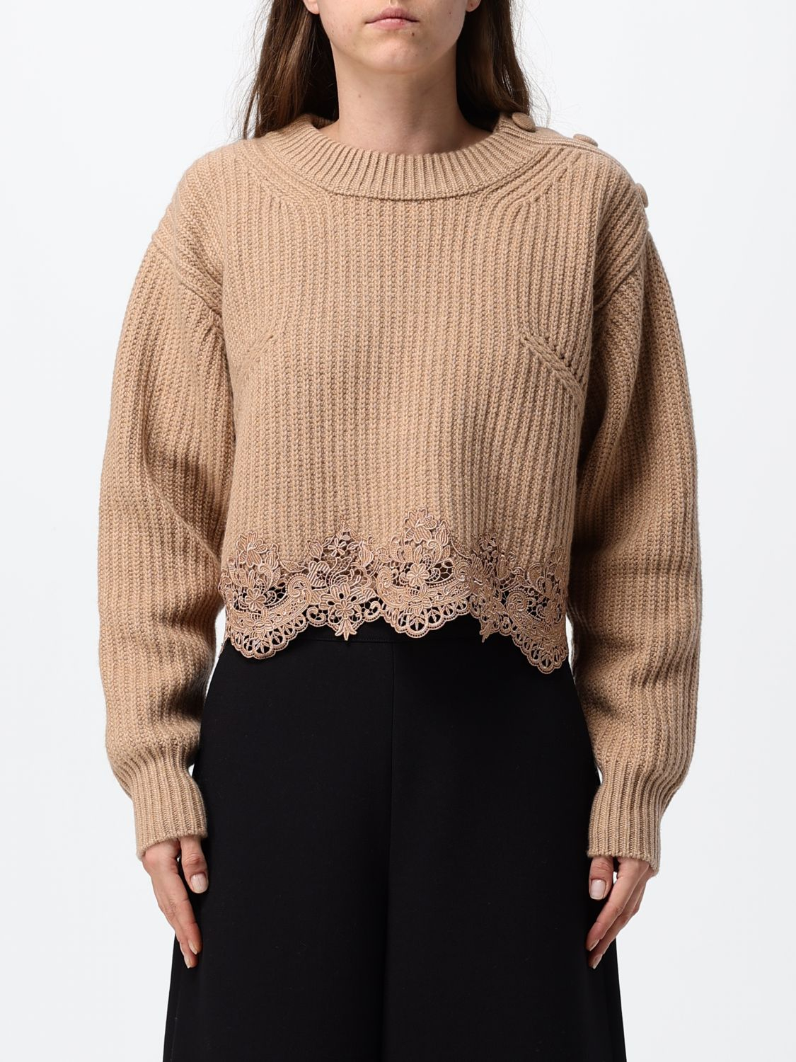 [Chloe] Knitwear FW26 CH26AMP18715 218