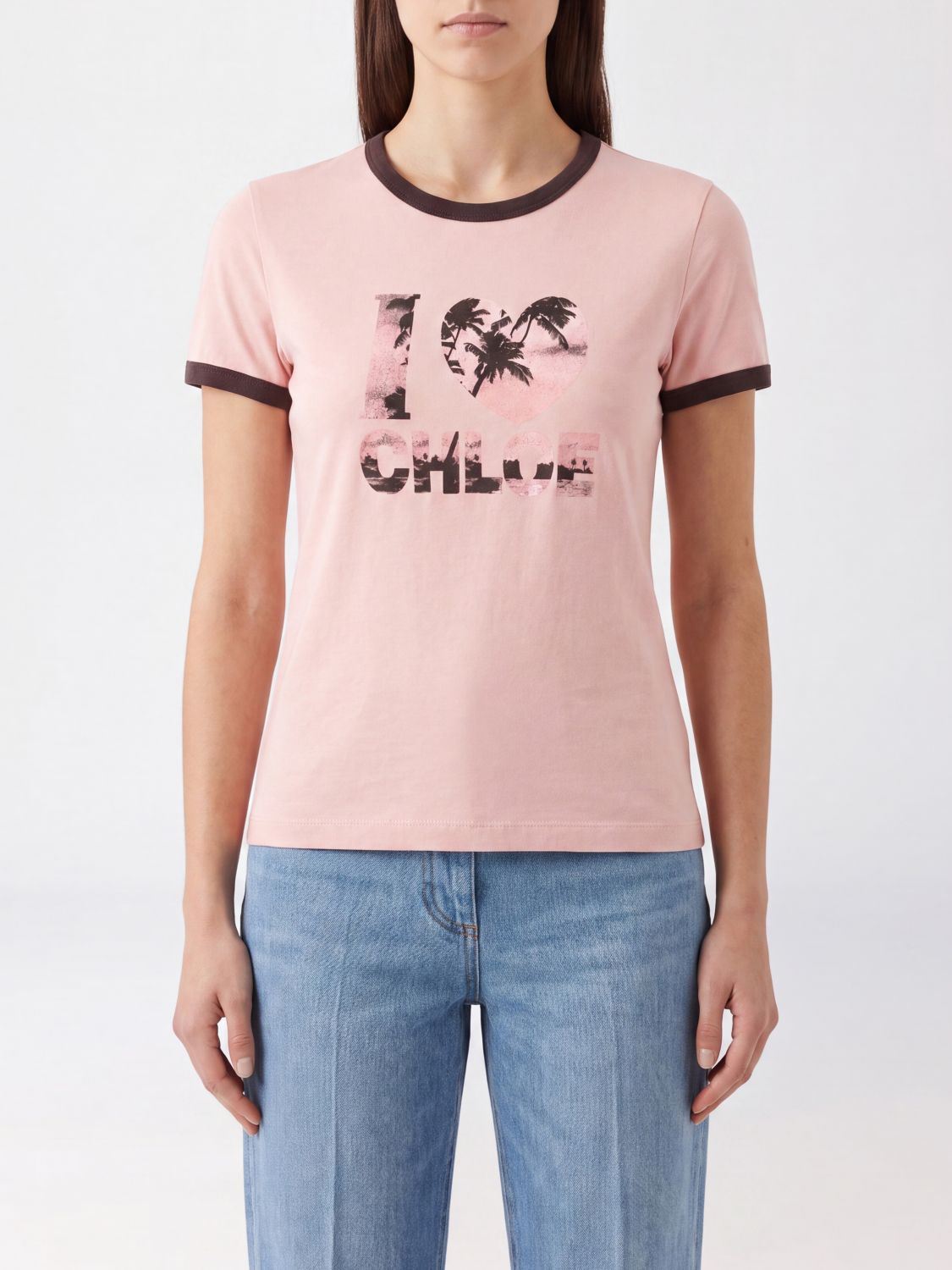 [Chloe] T-shirts Short Sleeve FW26 CH26AJH26280 6D5