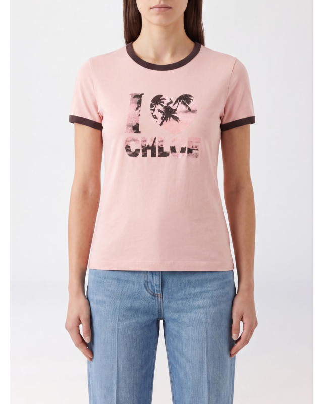 [Chloe] T-shirts Short Sleeve FW26 CH26AJH26280 6D5