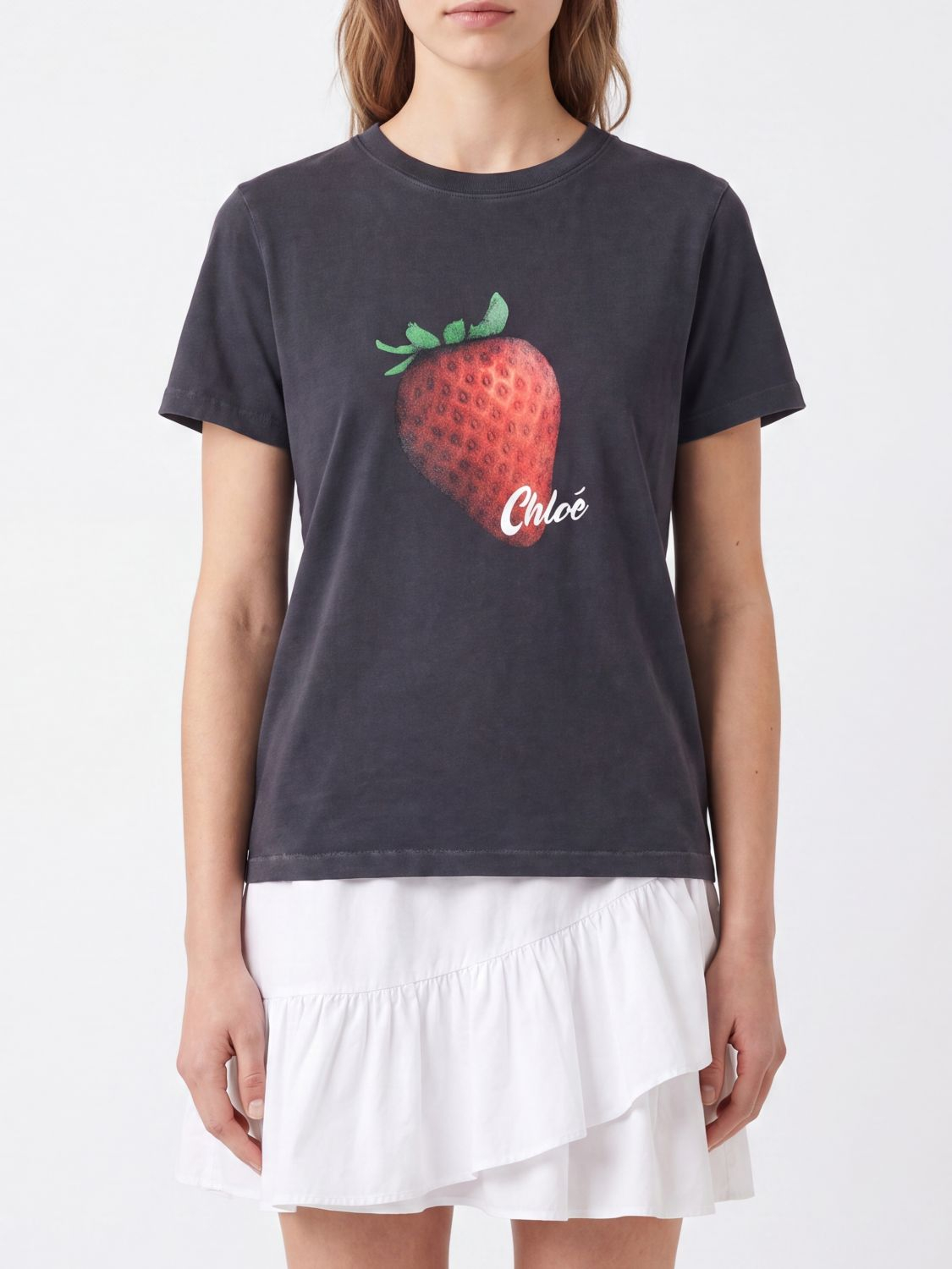 [Chloe] T-shirts Short Sleeve FW26 CH26AJH08289 070