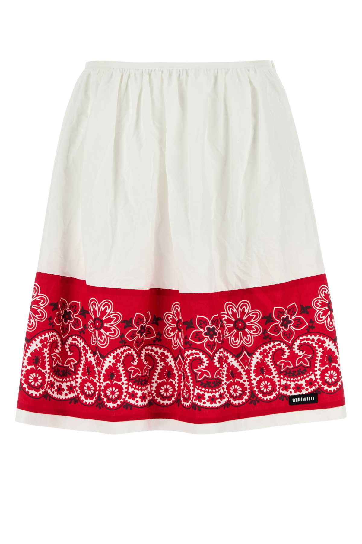 [Miu Miu] Mini skirt FW26 MG2487SOOO17LZ F0970