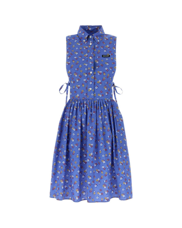 [Miu Miu] Sleeveless dress FW26 MF6389SOOO19KO F05HG