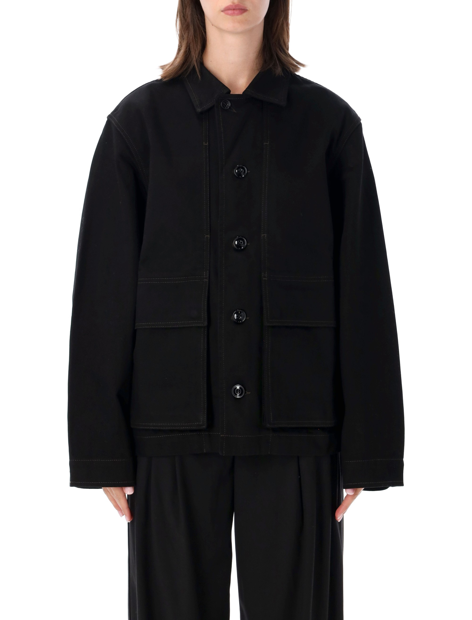 [LEMAIRE] Coat SS26 OW1223LD1055BK999
