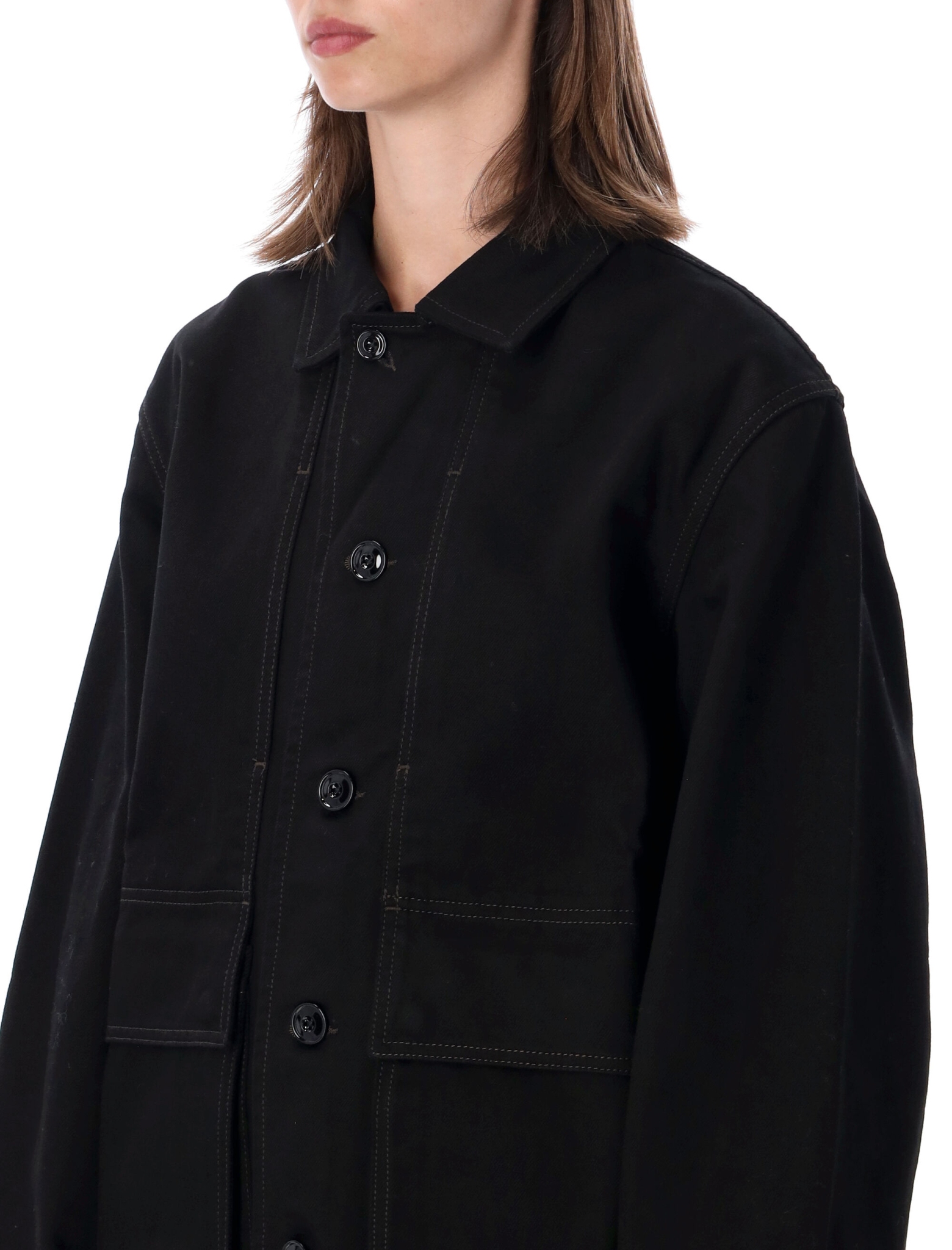 [LEMAIRE] Coat SS26 OW1223LD1055BK999