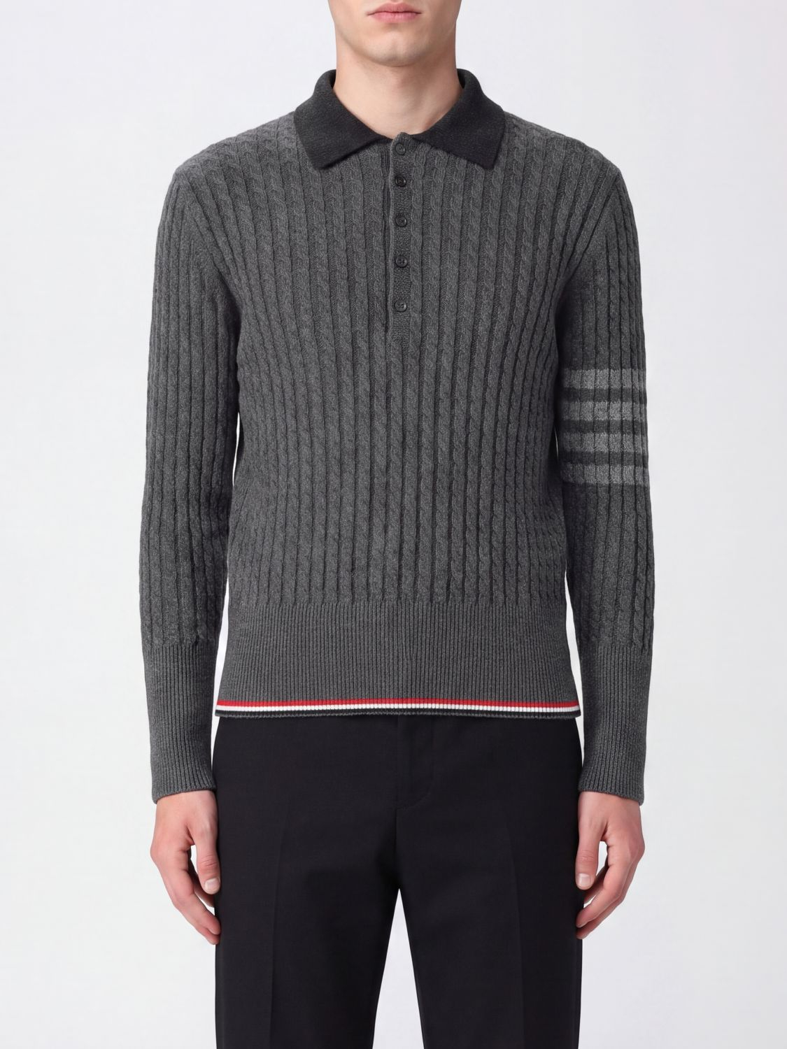 [Thom Browne] T-shirts FW26 MKP166AY1018 982