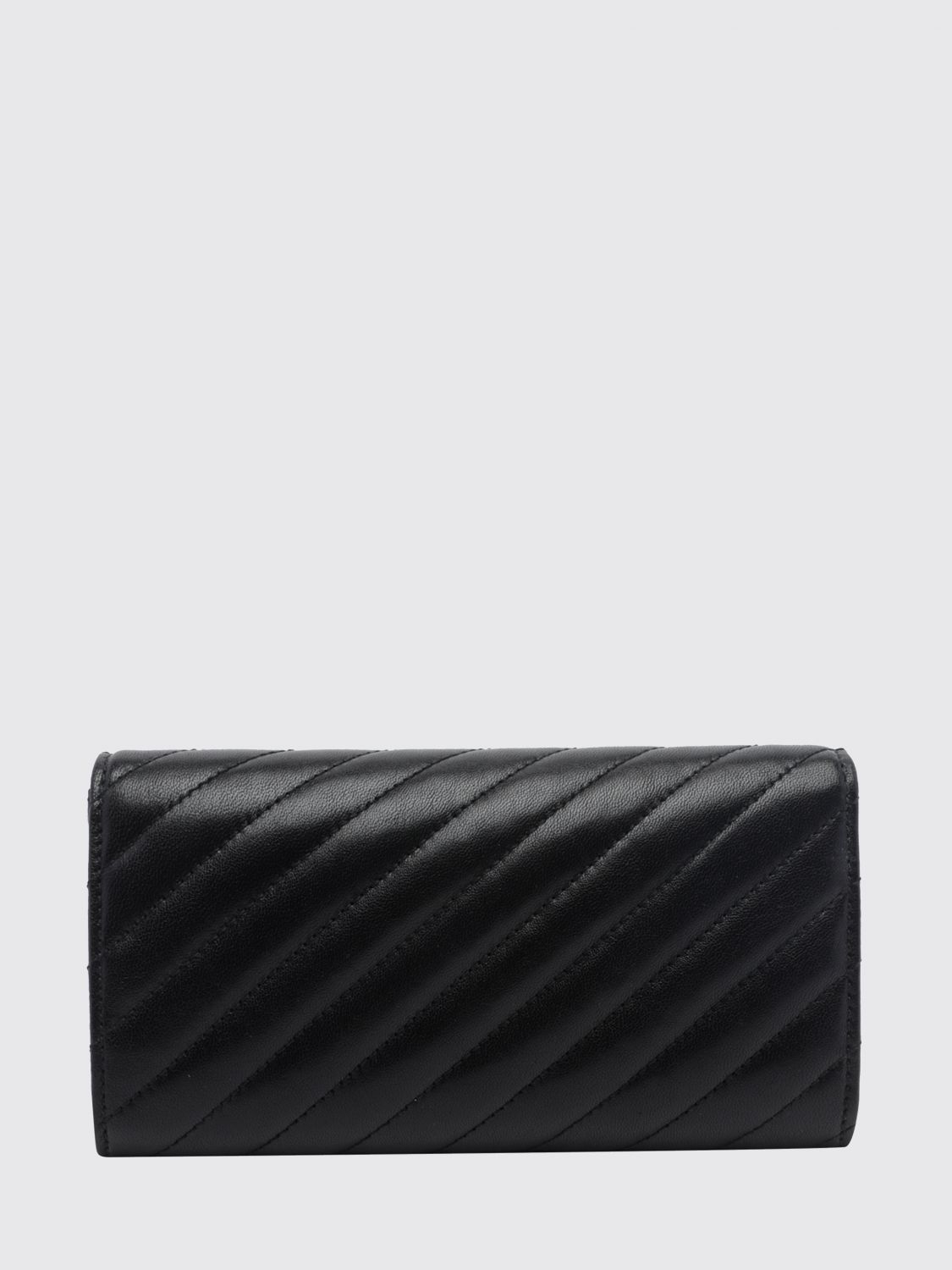 [Jimmy Choo] Minibag FW26 AVNCURVEWALLETCHNHBU BLACK/SHINY GOLD