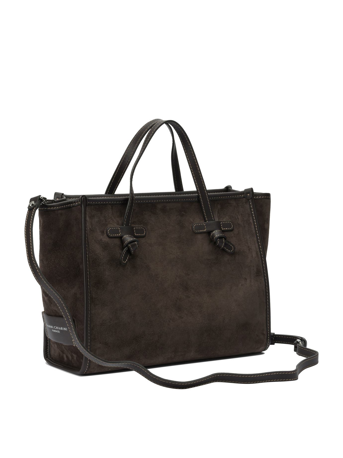 [GIANNI CHIARINI] Shoulder bag FW26 BS9762CM-PLMISS MARCELLA 322107-ESPRESSO