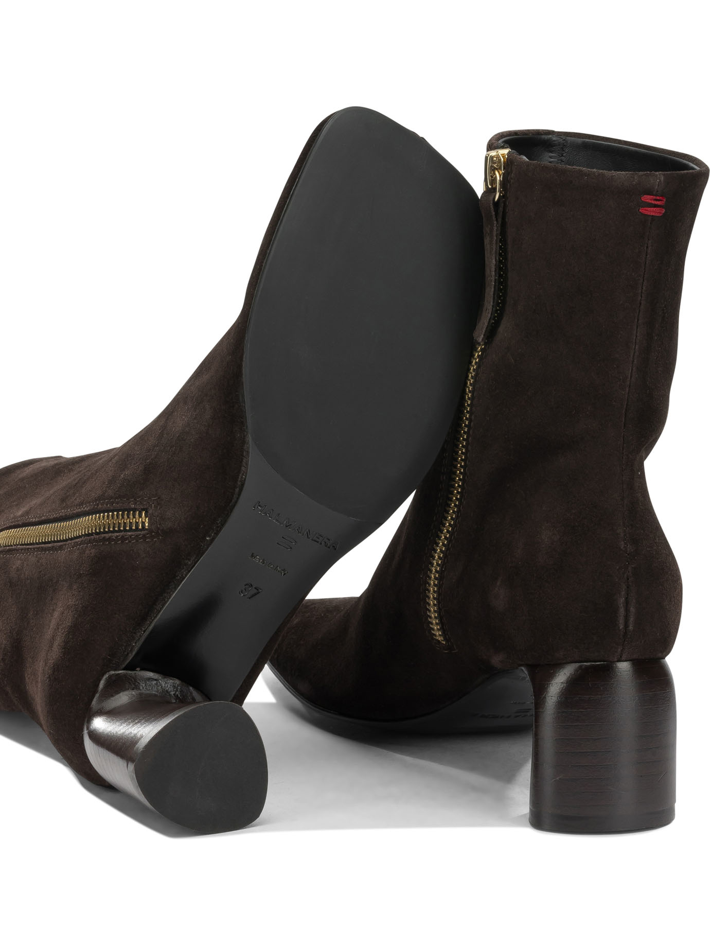 [Halmanera] Boots FW26 CAMI 16VELOUR T MORO