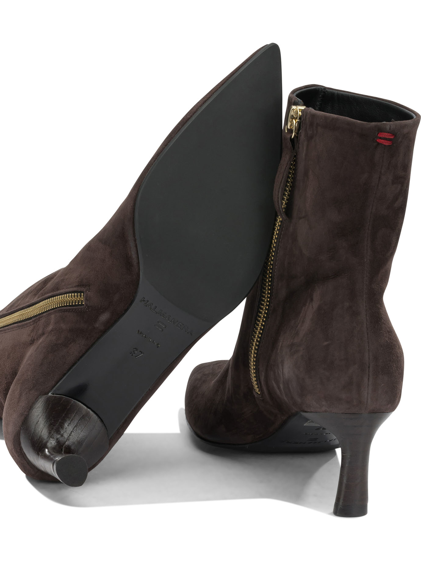 [Halmanera] Boots FW26 JADE 16CAMOSCIO T MORO