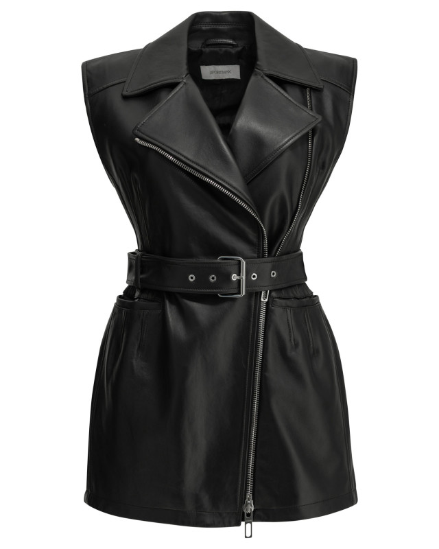 [Max Mara Sportmax] Leather Jacket FW26 2622446031600SPXFAVELLA002