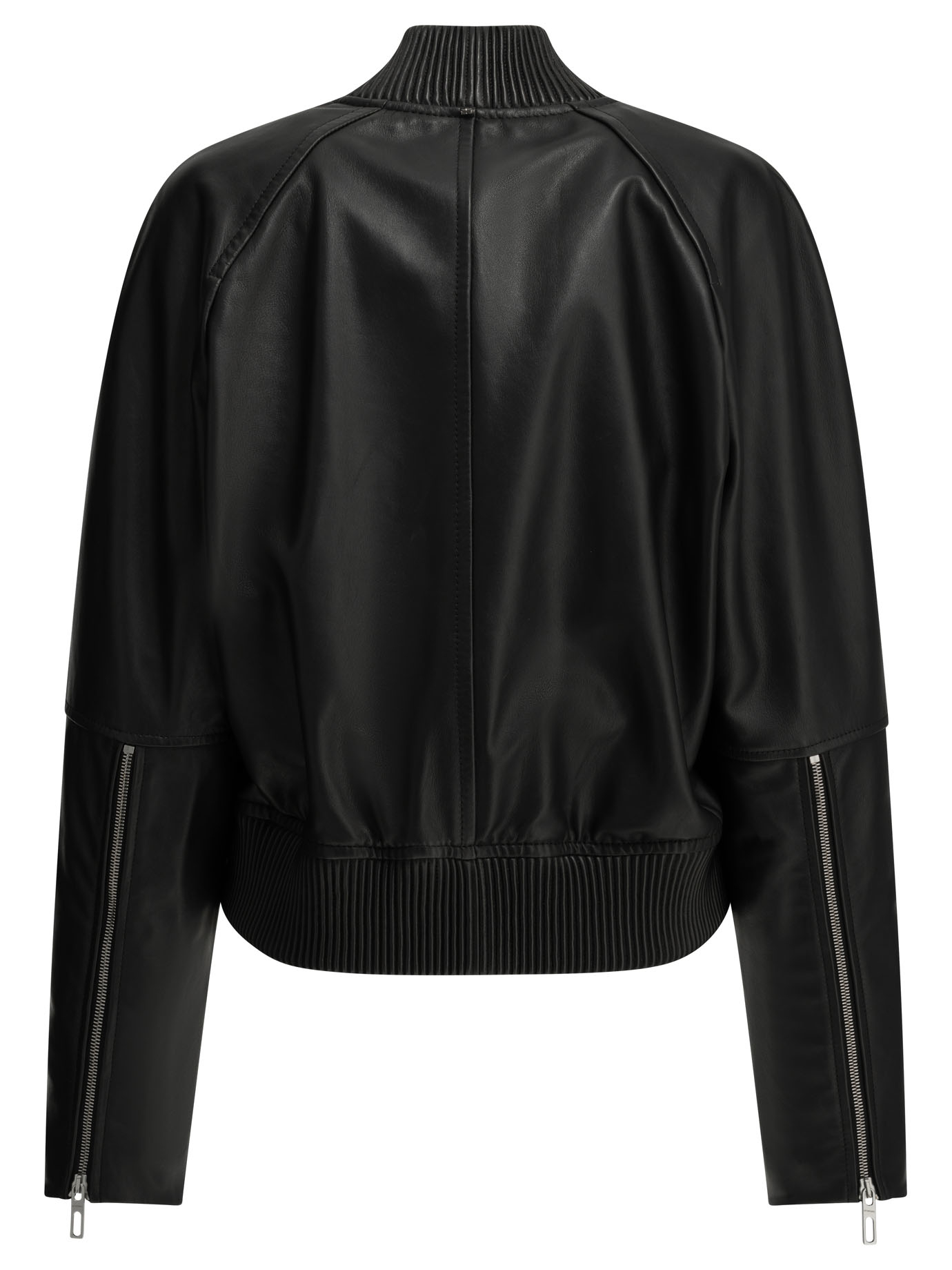 [Max Mara Sportmax] Leather Jacket FW26 2622446011600SPXAMOUR002