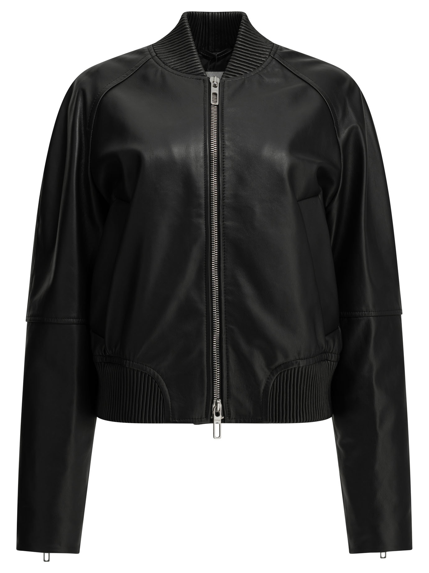[Max Mara Sportmax] Leather Jacket FW26 2622446011600SPXAMOUR002