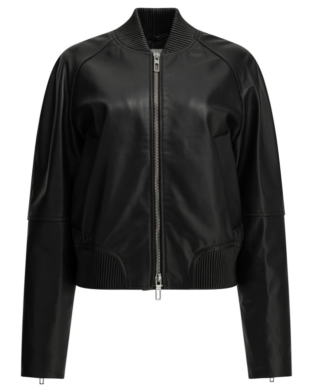 [Max Mara Sportmax] Leather Jacket FW26 2622446011600SPXAMOUR002