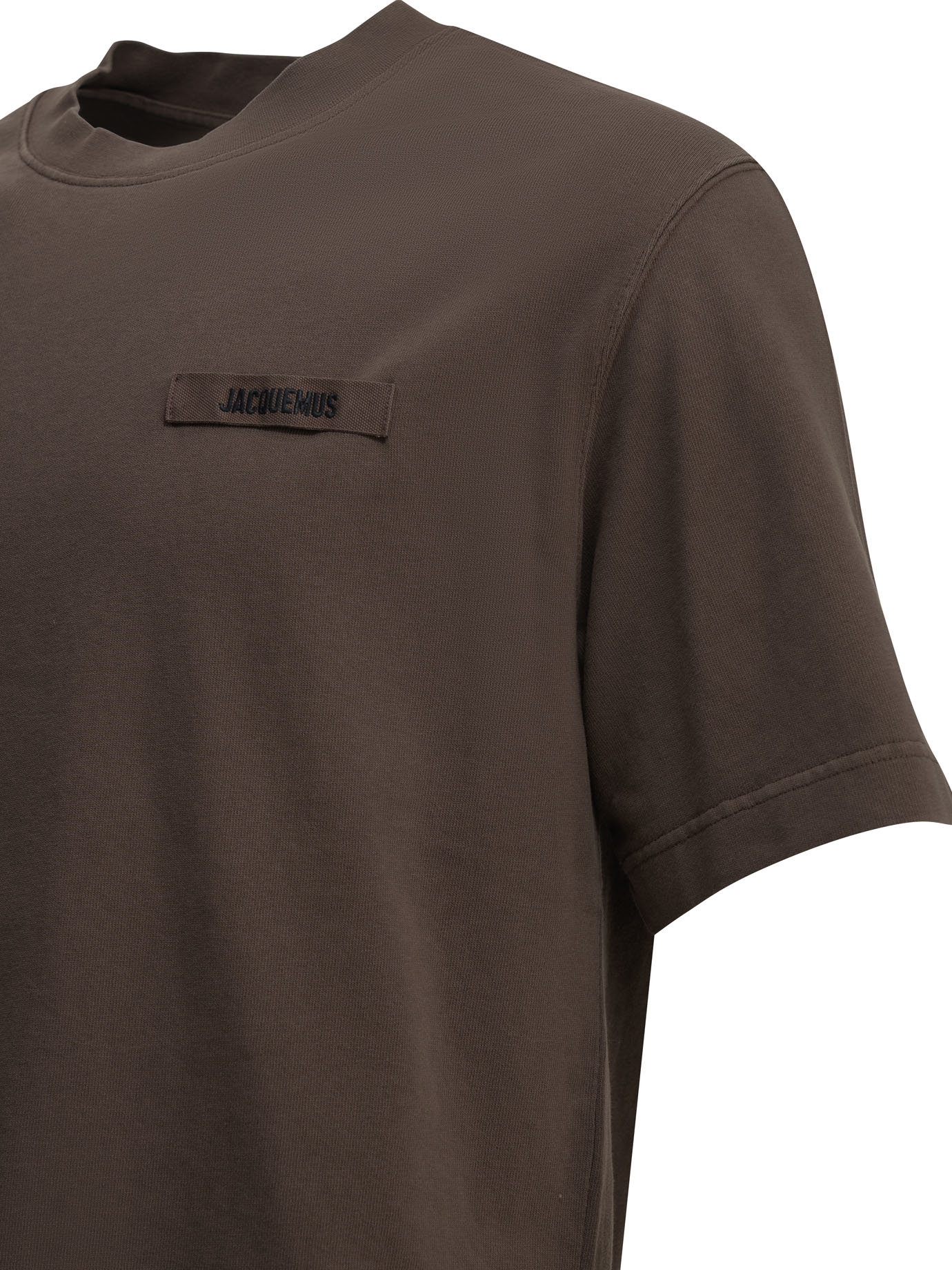 [JACQUEMUS] T-shirts Short Sleeve FW26 TSM00133AJ00226BROWN