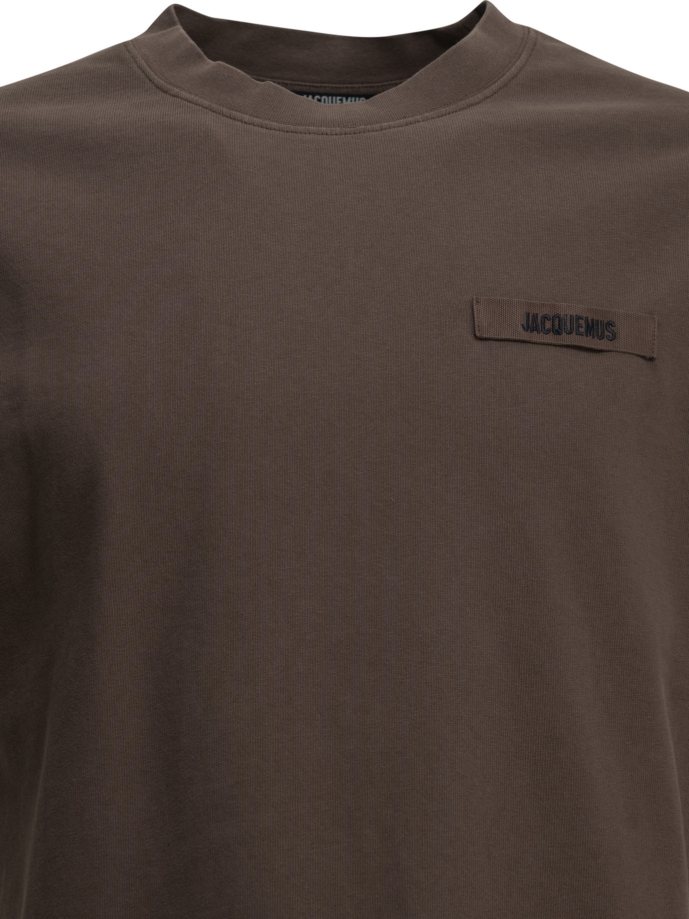 [JACQUEMUS] T-shirts Short Sleeve FW26 TSM00133AJ00226BROWN