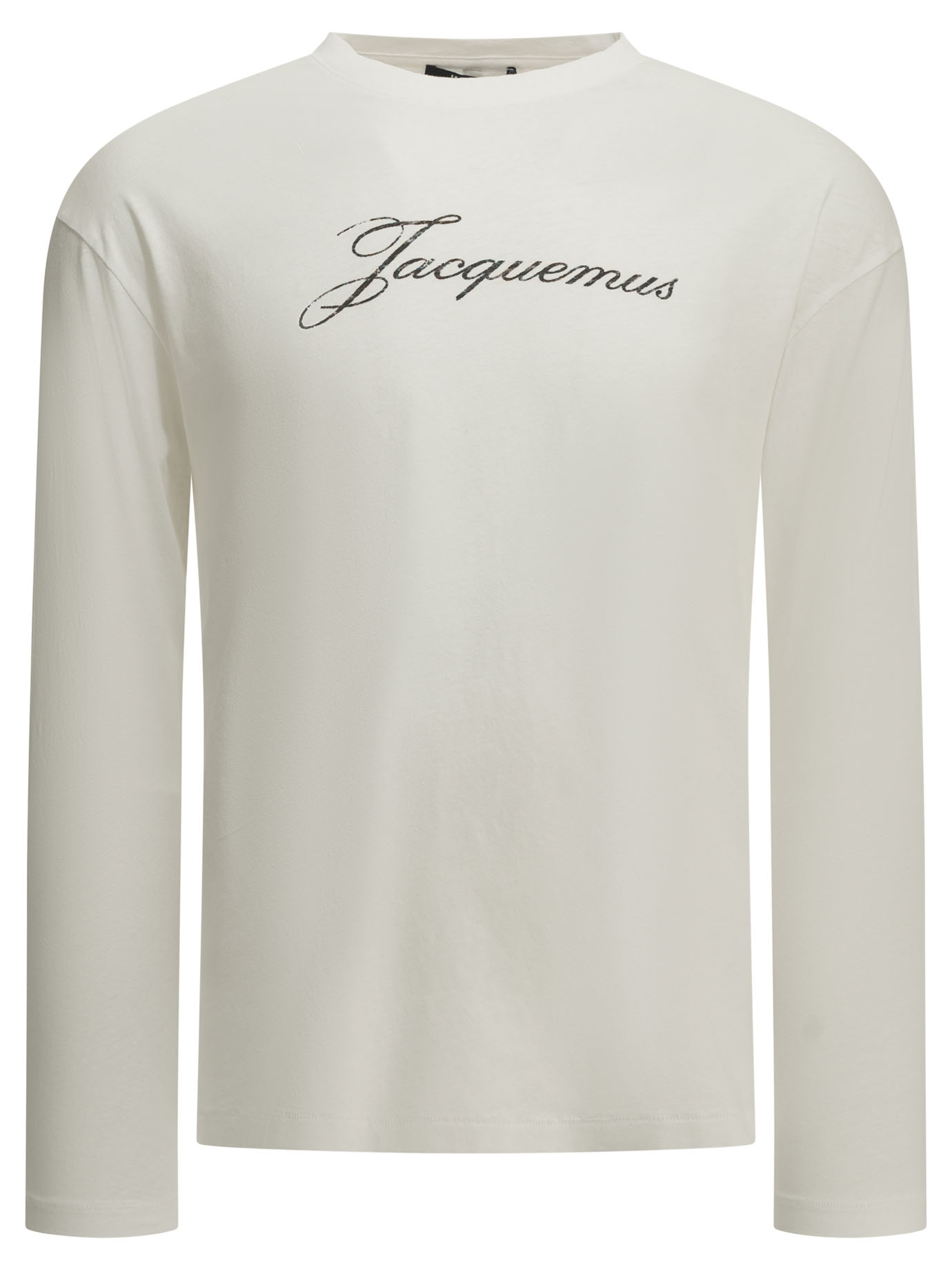 [JACQUEMUS] T-shirts Long Sleeve FW26 TSU00351AJ00289WHITE