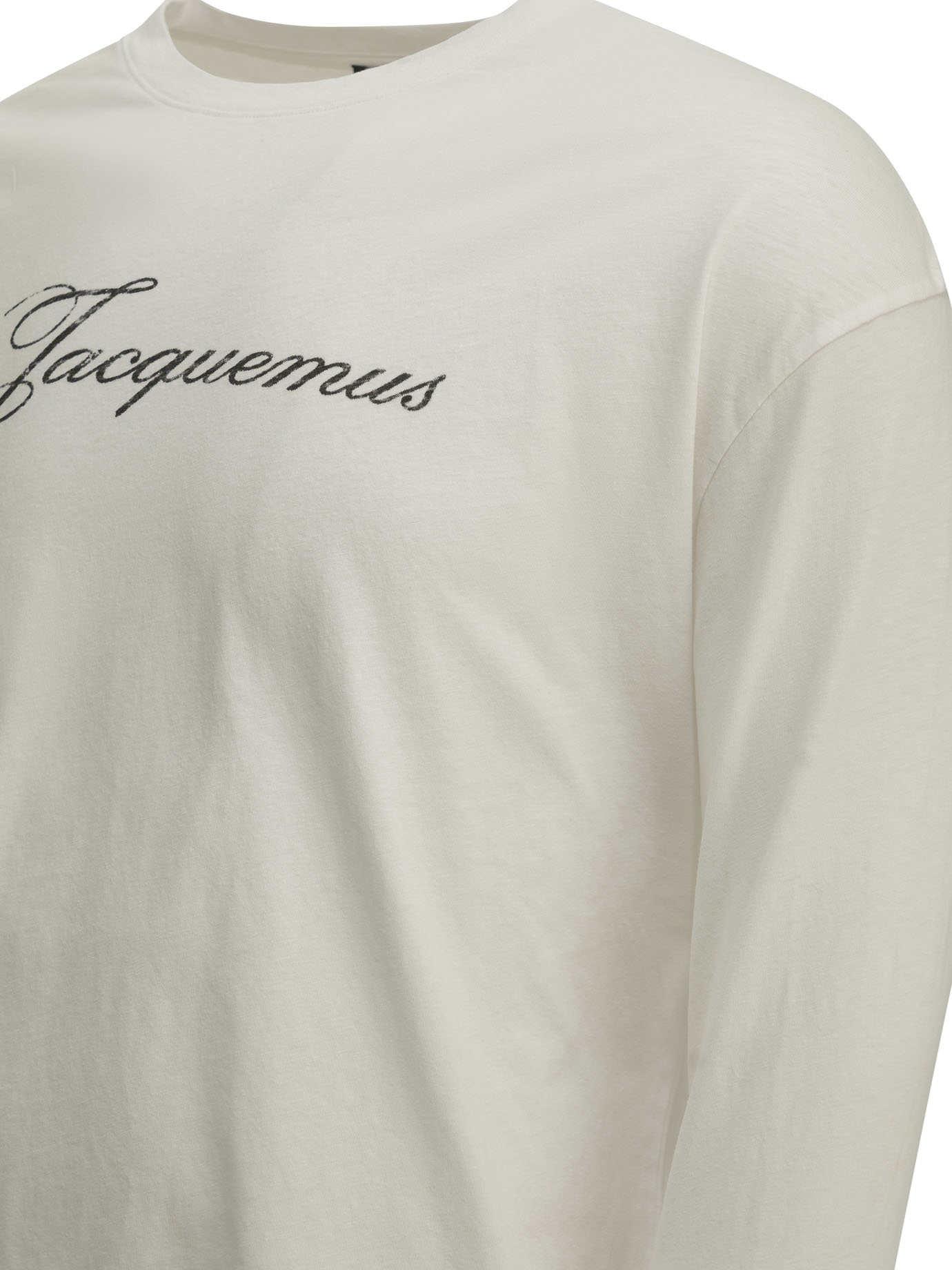 [JACQUEMUS] T-shirts Long Sleeve FW26 TSU00351AJ00289WHITE
