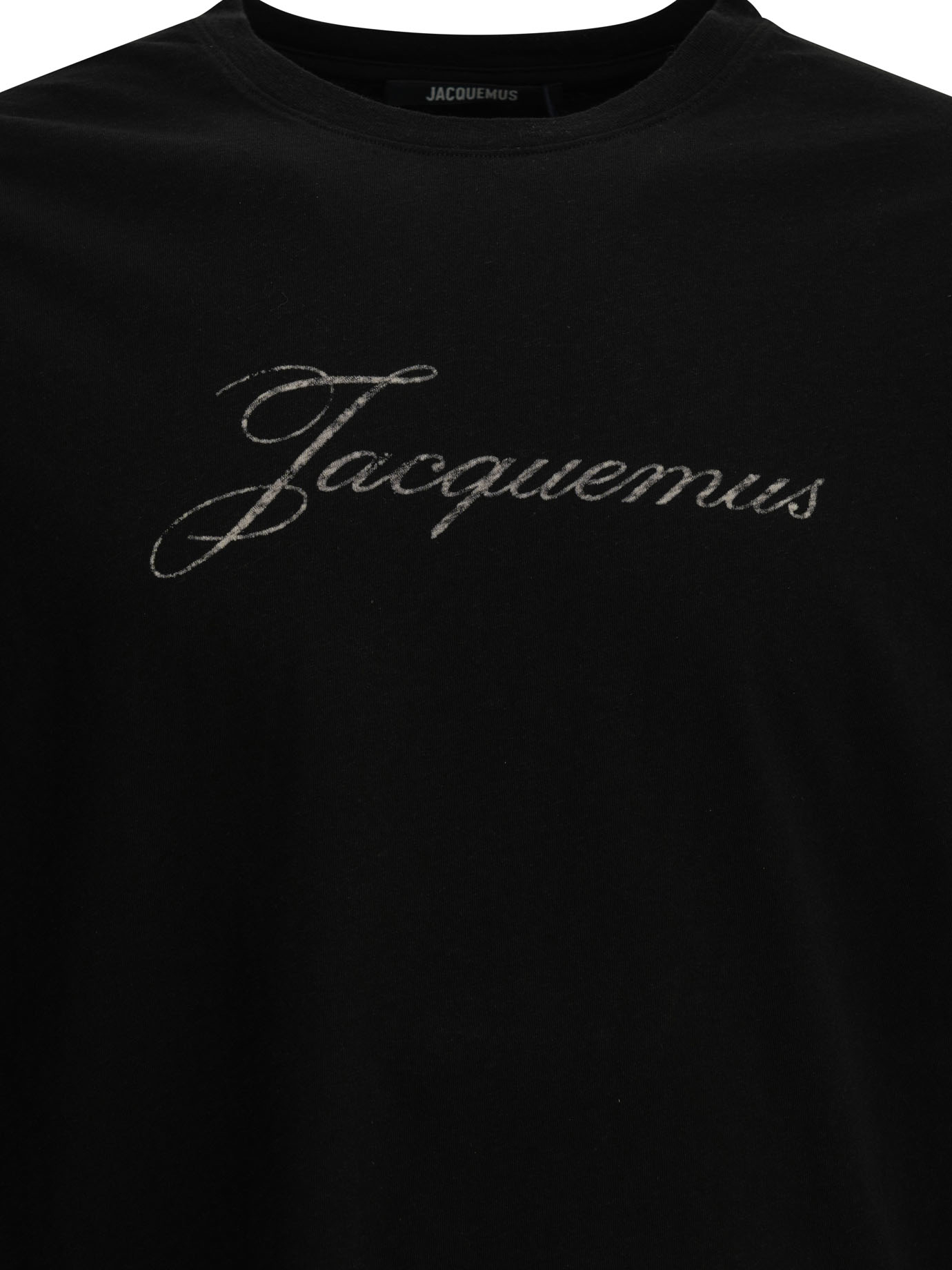 [JACQUEMUS] T-shirts Long Sleeve FW26 TSU00351AJ00289BLACK