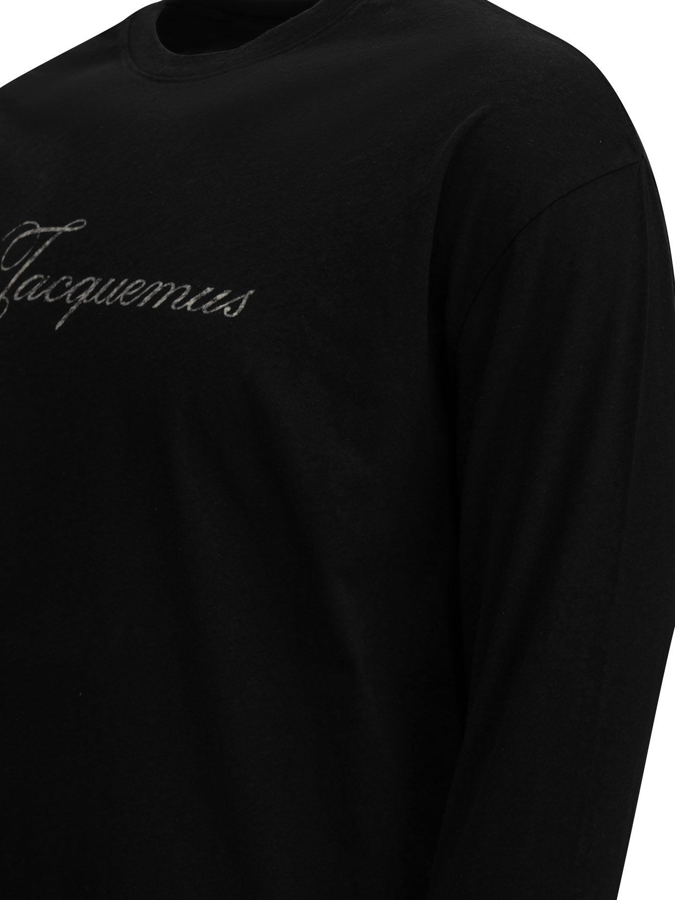 [JACQUEMUS] T-shirts Long Sleeve FW26 TSU00351AJ00289BLACK