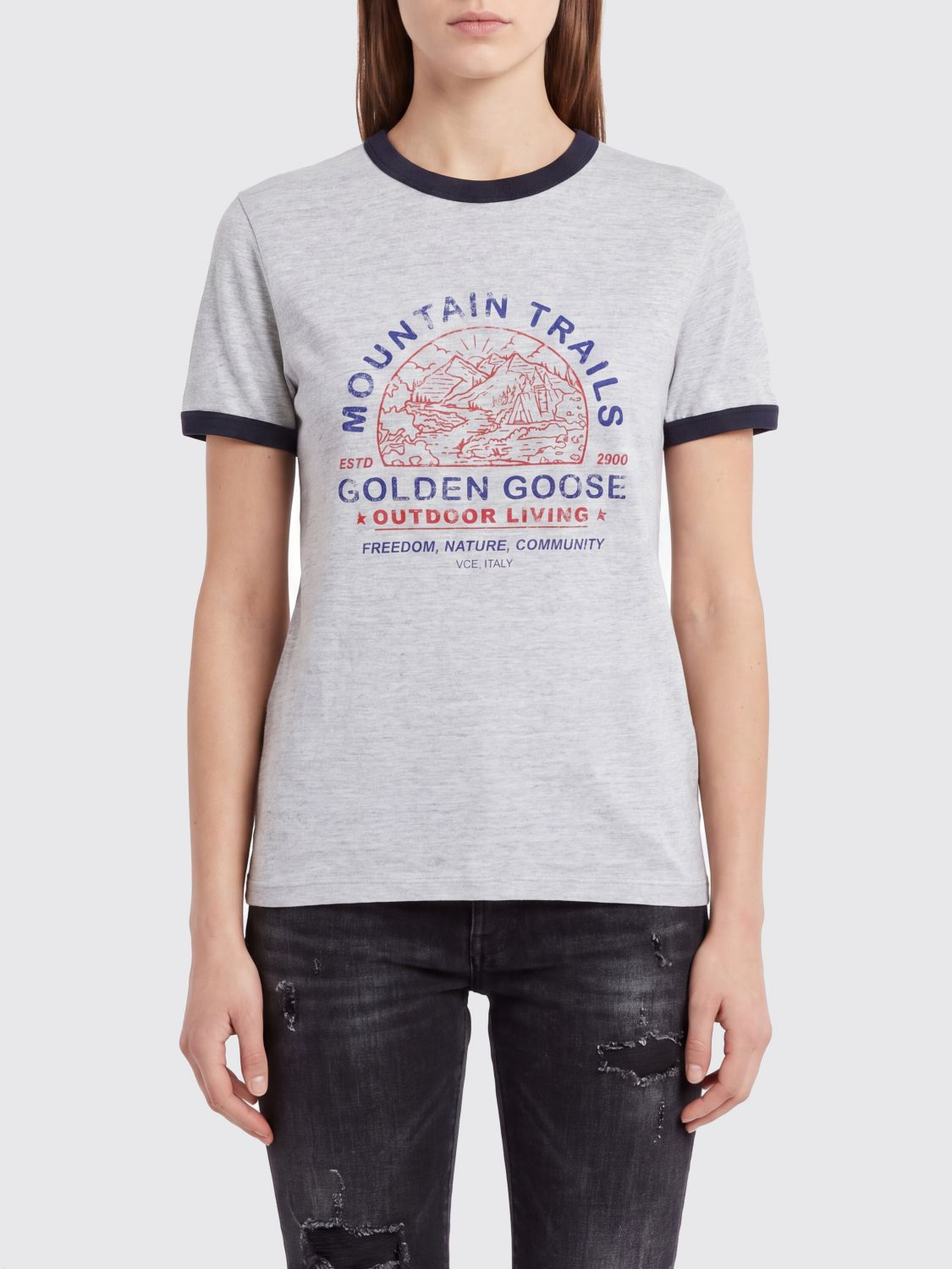 [Golden Goose] T-shirts FW26 GWP02768P00264260717