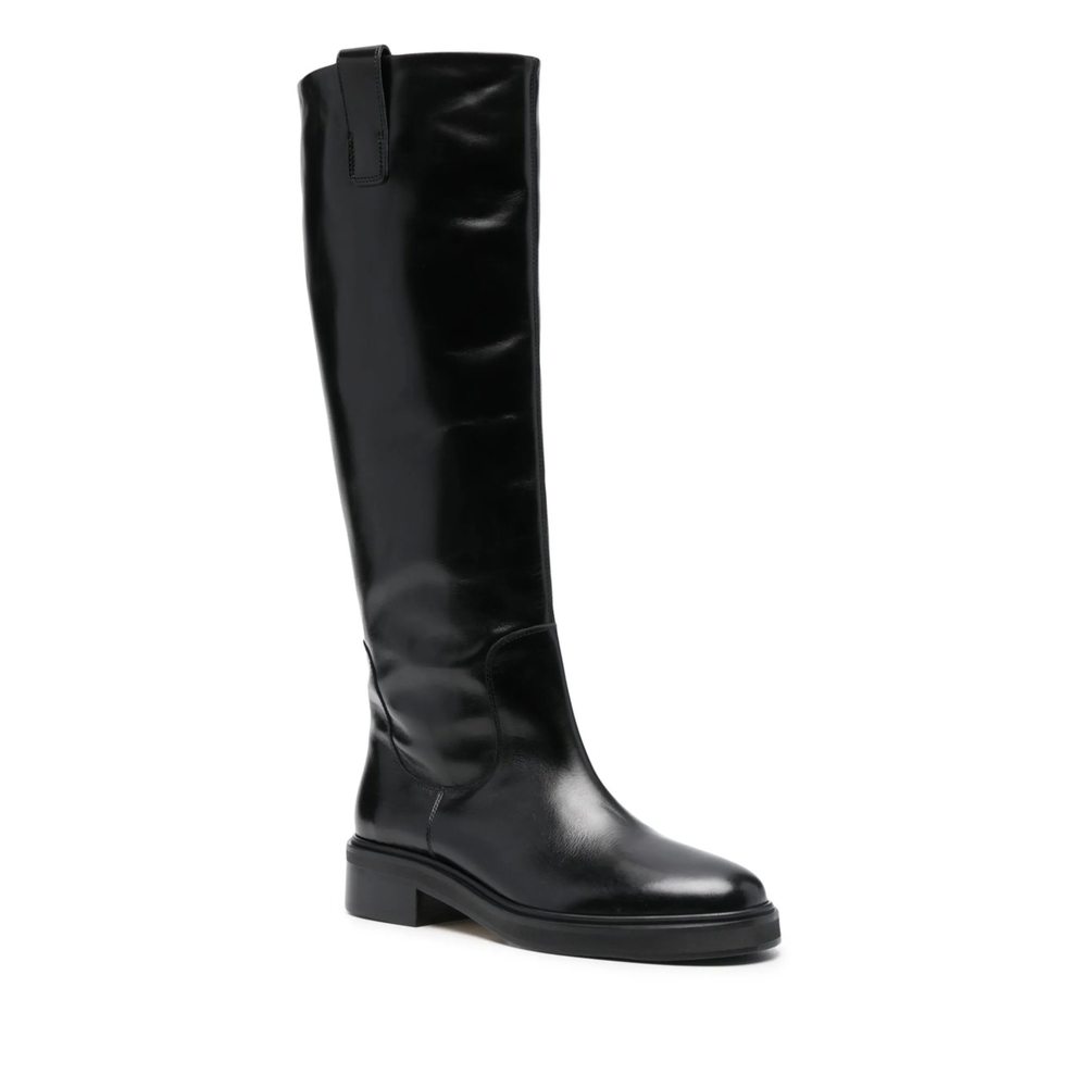 [Aeyde] Boots FW26 HENRY LAID45CH BLACK