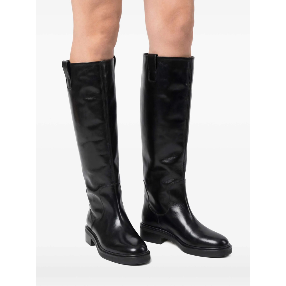 [Aeyde] Boots FW26 HENRY LAID45CH BLACK