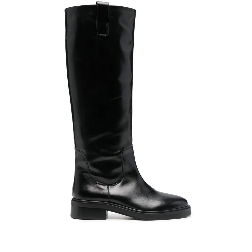 [Aeyde] Boots FW26 HENRY LAID45CH BLACK