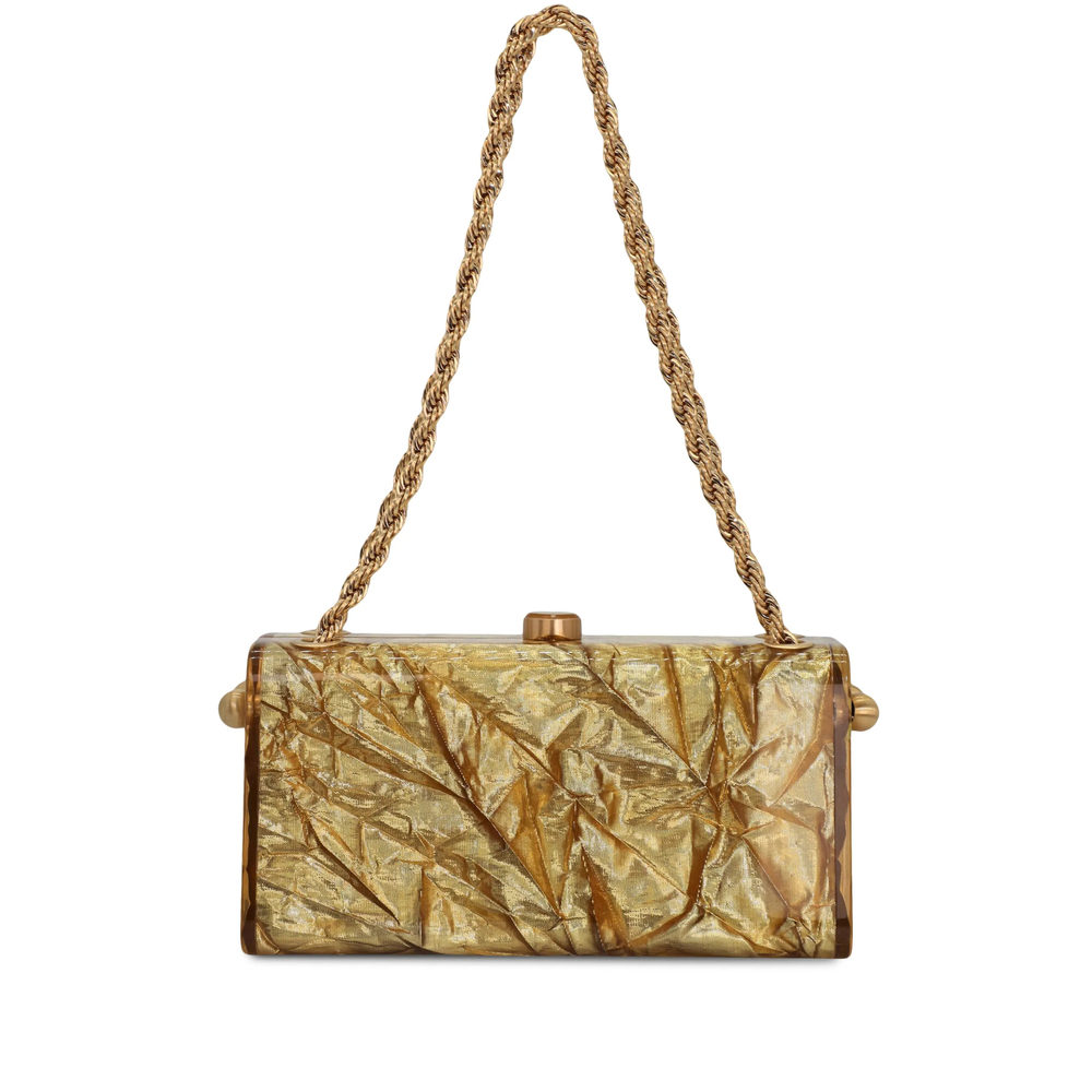 [Cult Gaia] Shoulder bag FW26 SH2674P1 HAJAR GOLD