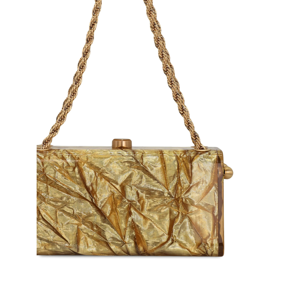 [Cult Gaia] Shoulder bag FW26 SH2674P1 HAJAR GOLD