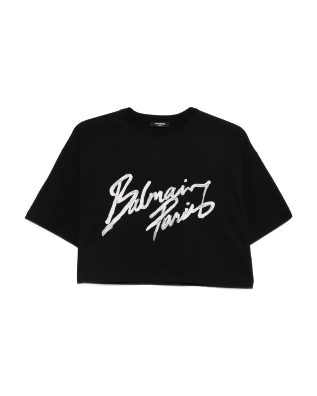 [Balmain] T-shirts Short Sleeve SS26 GF1EE145BD41EAB